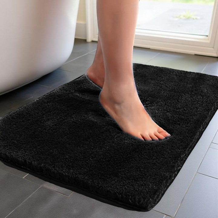 Bath mat – highly absorbent and non-slip for a dry bathroom