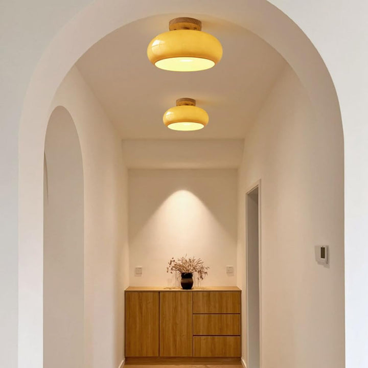 LED ceiling light in Scandinavian style – Minimalist, elegant &amp; energy-saving