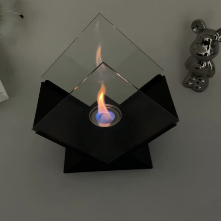 Einzigartiger tragbarer Heizstrahler aus Metall mit Kerzenheizung für draußen und drinnen