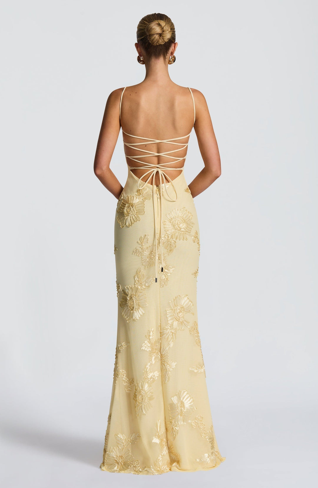 Women’s Spaghetti Strap Maxi Dress Elegant Summer Wedding Guest