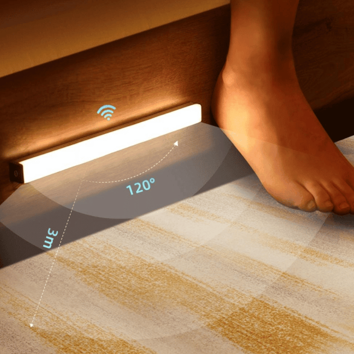 Rechargeable motion sensor LED lamp – Energy efficient &amp; USB powered