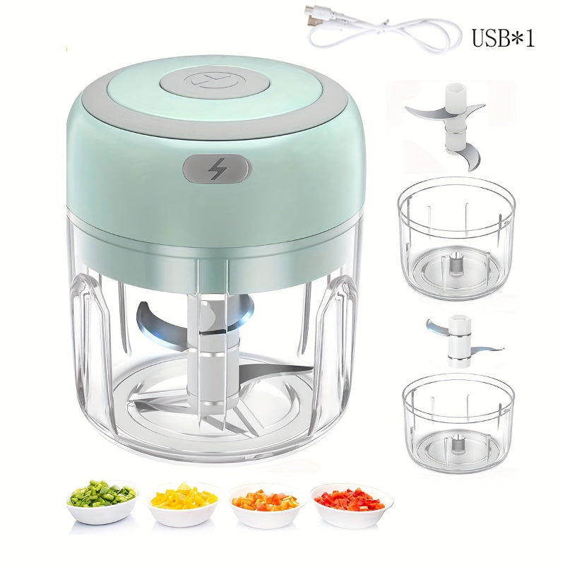 Compact USB mini meat grinder