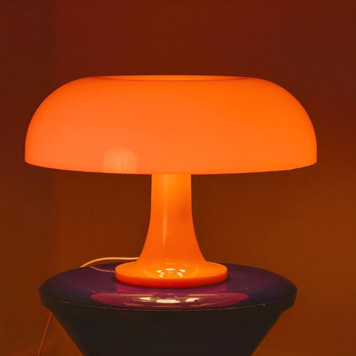 Mushroom table lamp – Retro LED lamp dimmable with USB &amp; three color modes