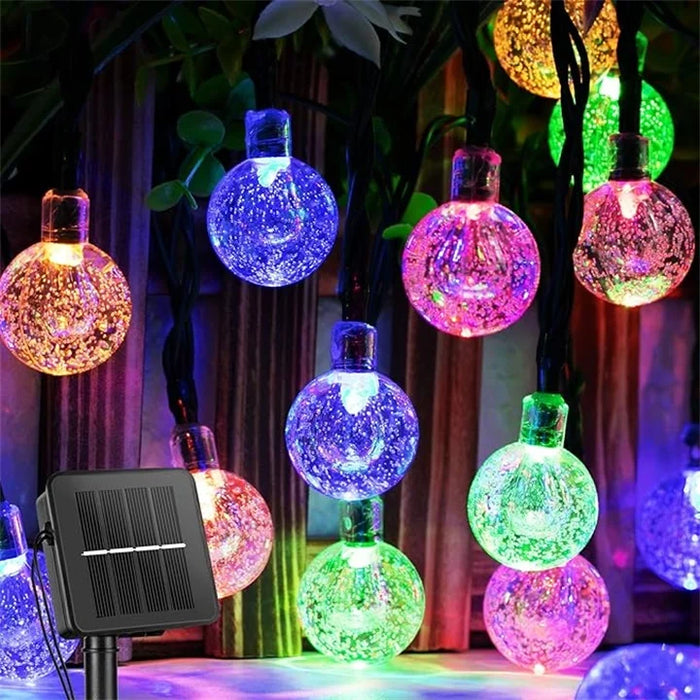 Lichterkette Solar Mit Kupferdraht Für Weihnachtsdeko