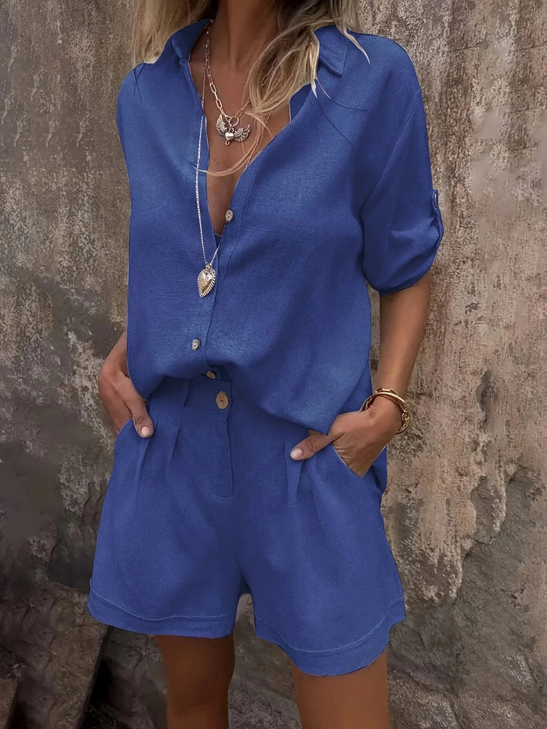 Stylish Two-Piece Summer Set for Women