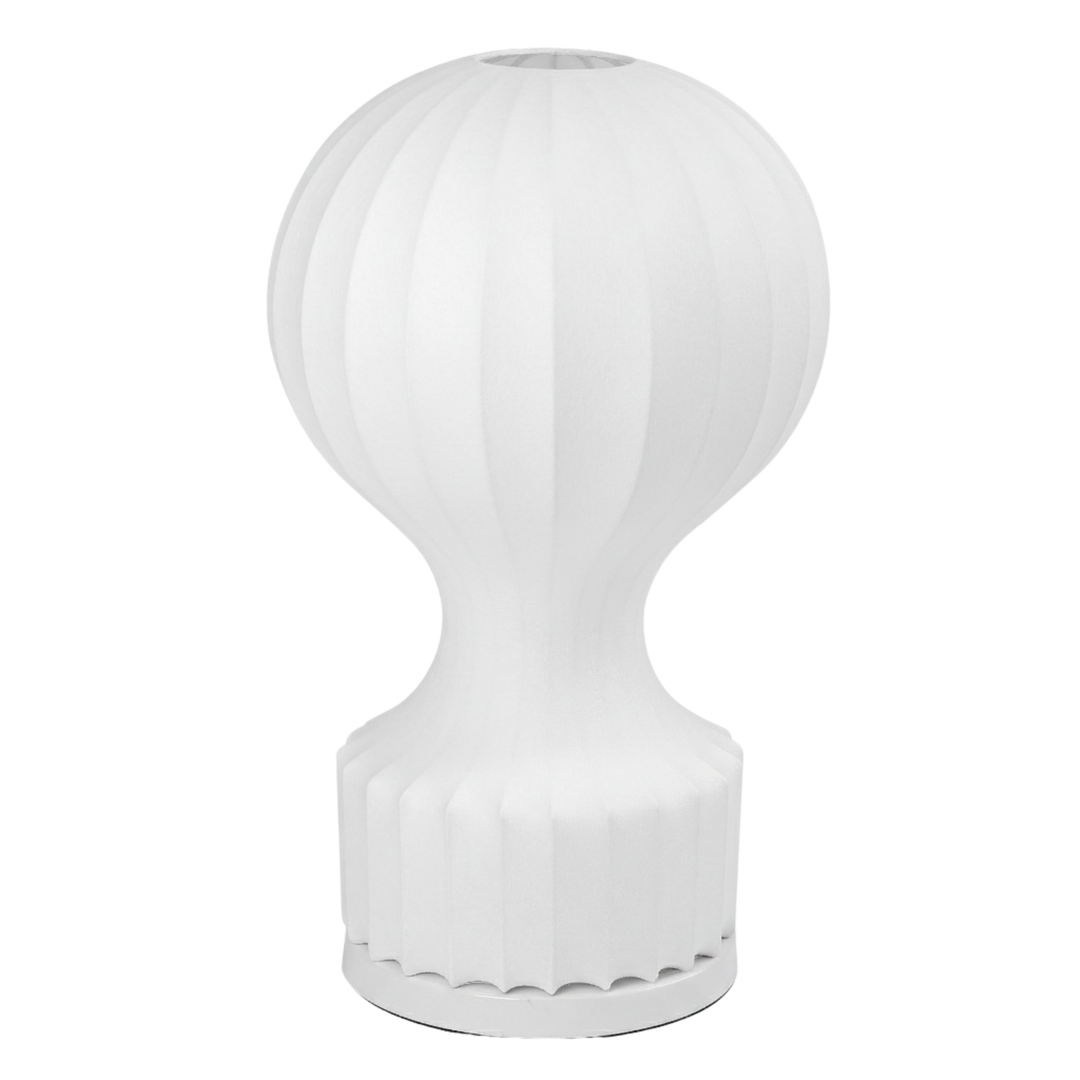 Hot air balloon table lamp with organic shape 