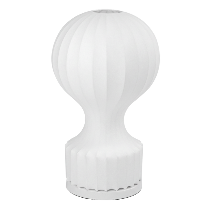 Hot air balloon table lamp with organic shape 