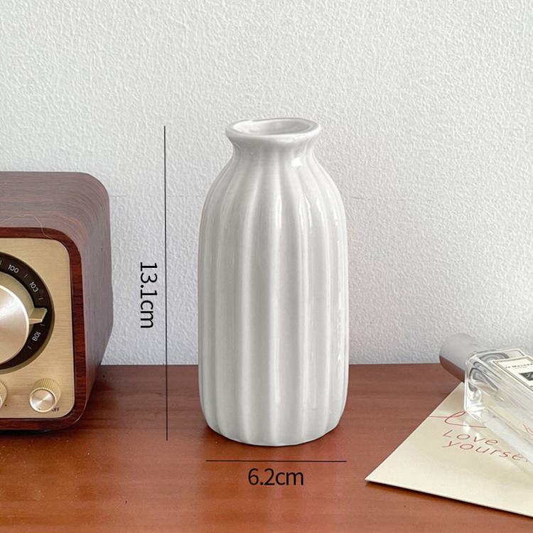 Keramik Blumenvase Minimalistisches Design