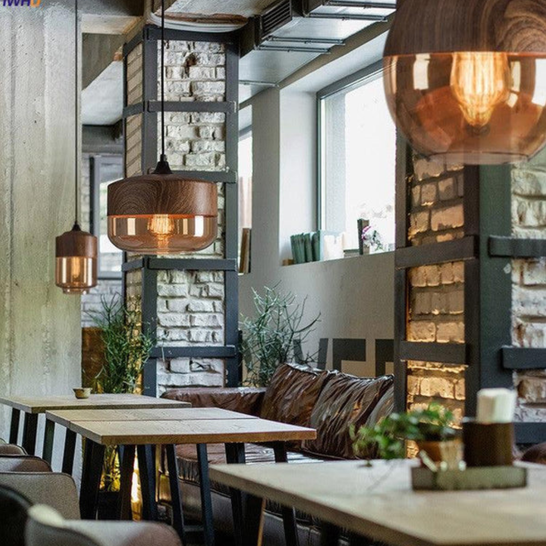 Hängeleuchte Holz Glas – Skandinavisches Design für Esszimmer und Wohnzimmer