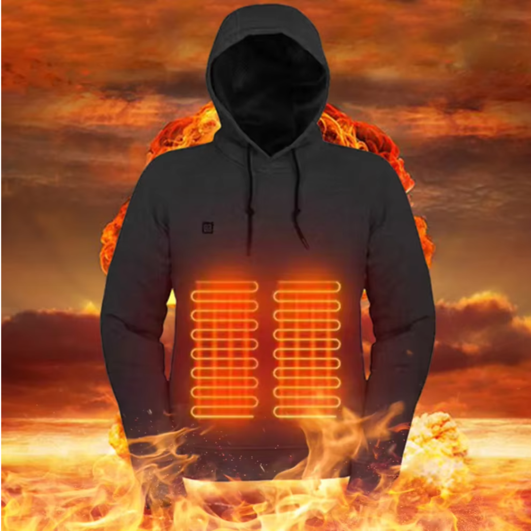 Unisex Beheizter Winterpullover Mit Modernem Design