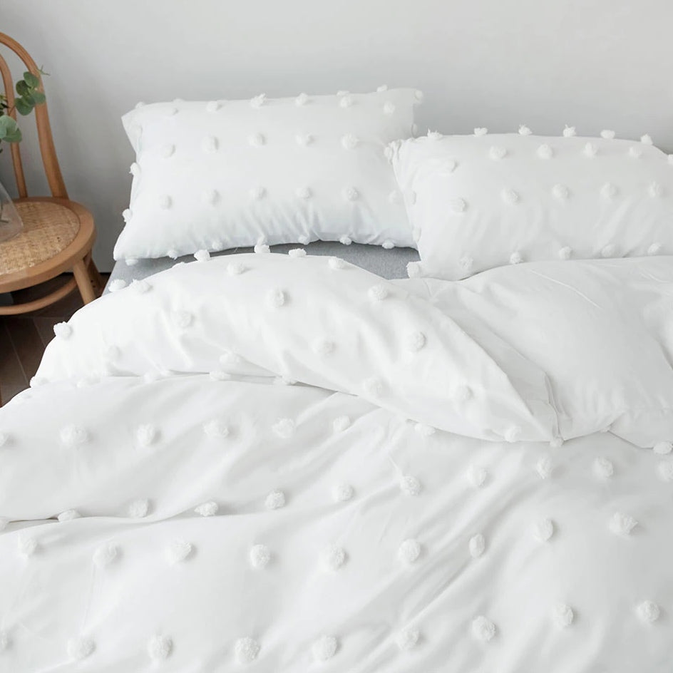 Bettwäscheset im Boho-Stil