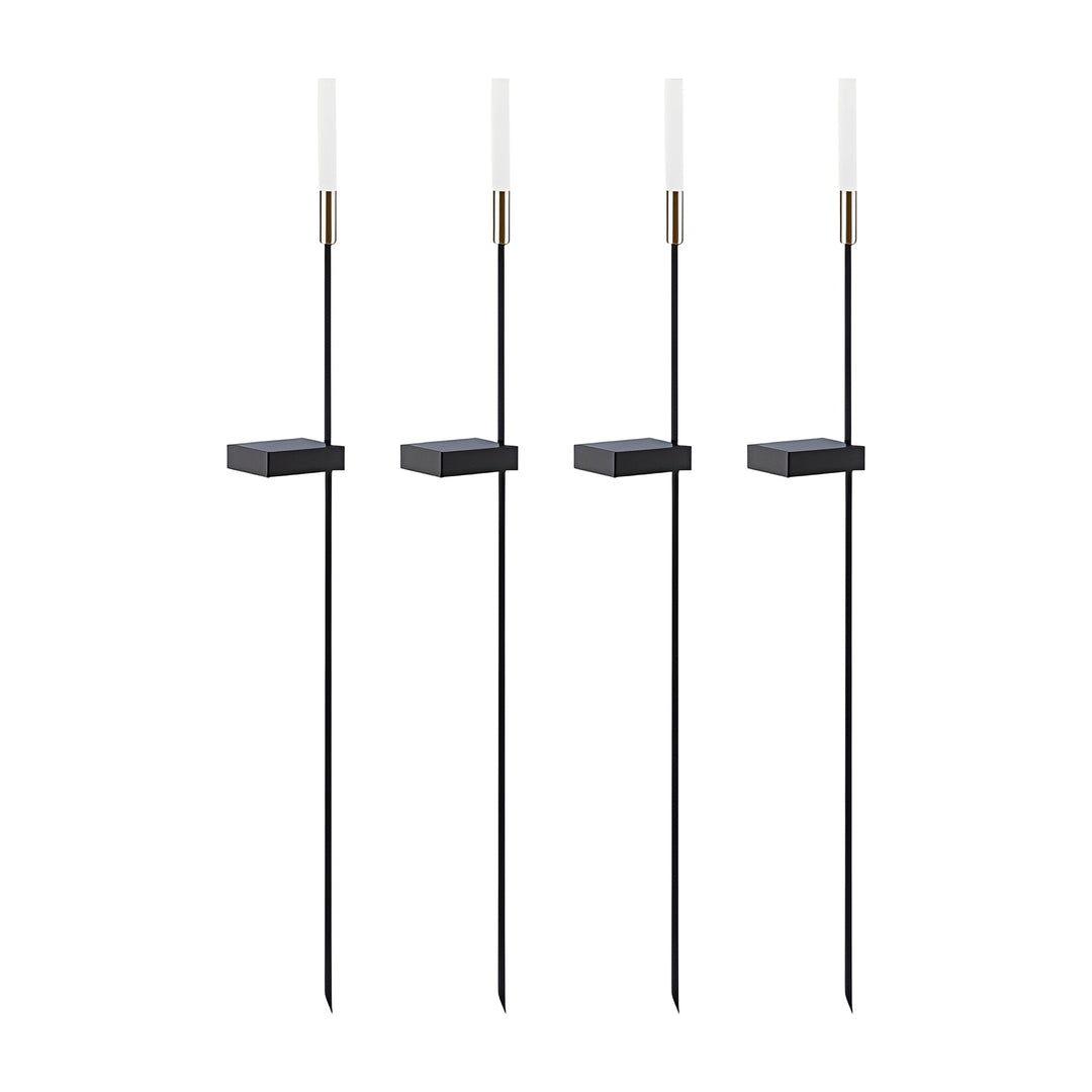 Solar Gartenleuchte Schilfrohr Optik LED