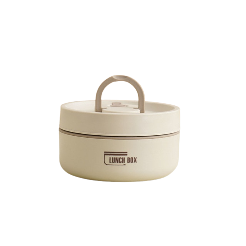 Insulated stainless steel lunchbox with carrying case