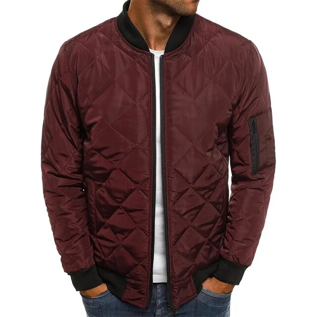 Women's Bomber Jacket with Zipper in a Casual Design 