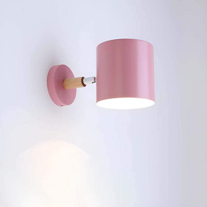 Nordic style pastel wall light - modern color accent