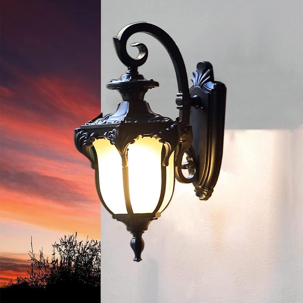 Vintage weatherproof LED wall light for stylish outdoor areas