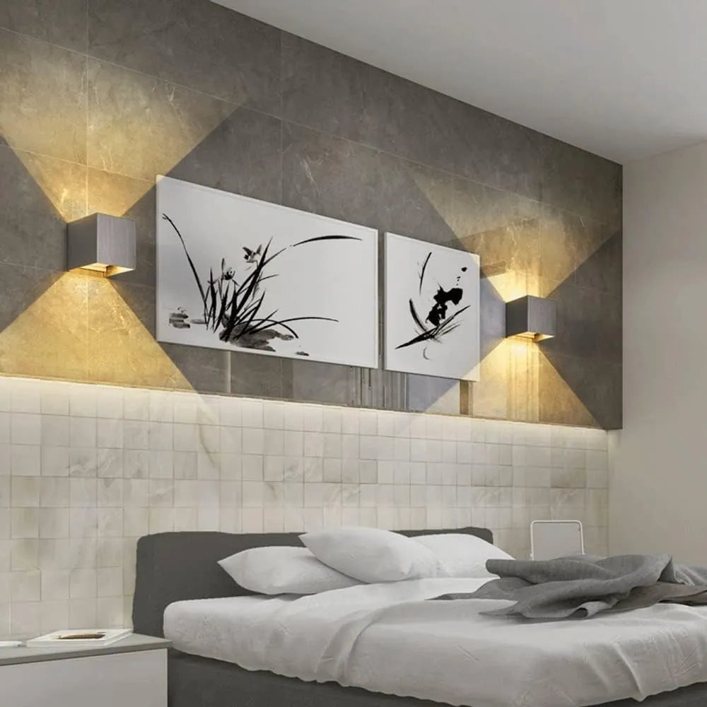 Elegant minimalist LED wall light for stylish room lighting