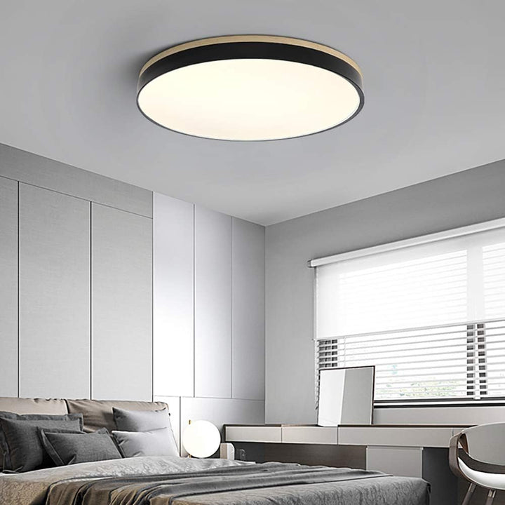 Modern LED ceiling light with a round design for living rooms and bedrooms