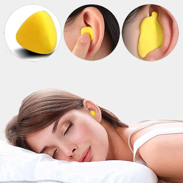 Noise-blocking, waterproof earplugs for sleeping and traveling