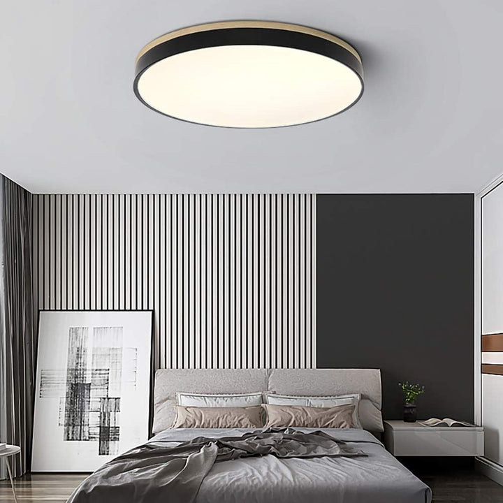 Modern LED ceiling light with a round design for living rooms and bedrooms