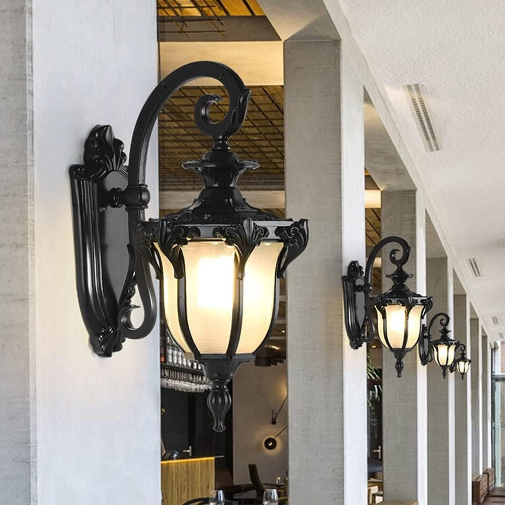 Vintage weatherproof LED wall light for stylish outdoor areas