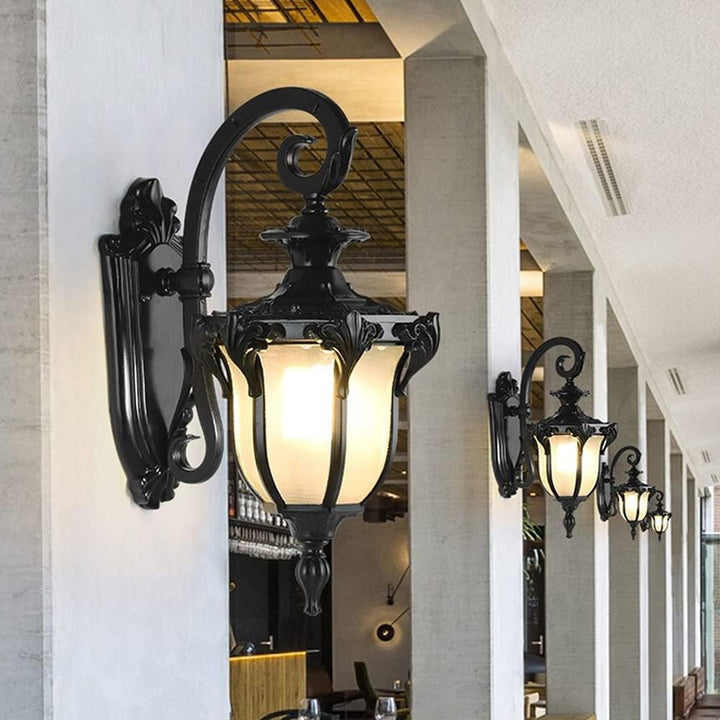 Vintage weatherproof LED wall light for stylish outdoor areas