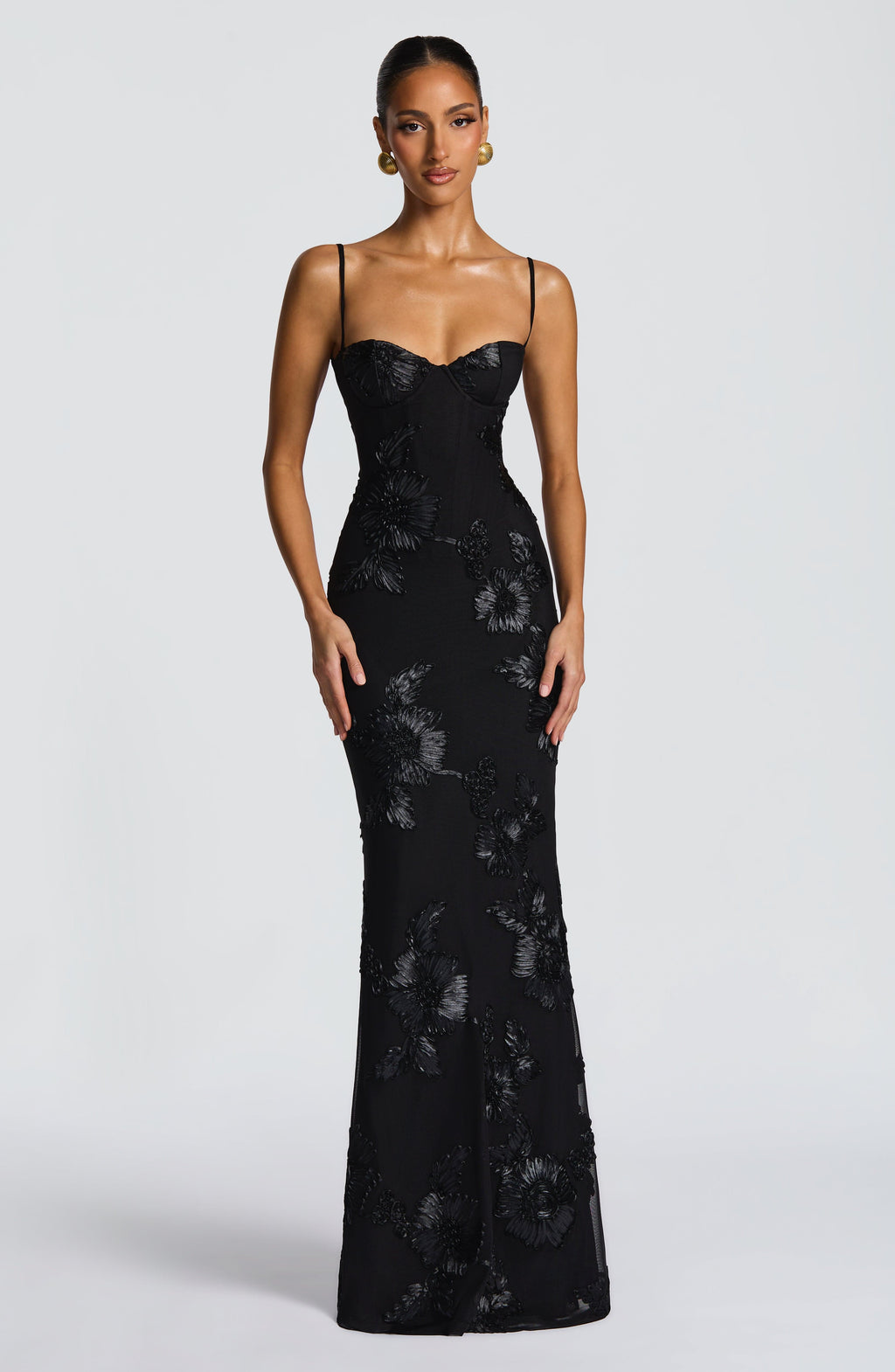 Women’s Spaghetti Strap Maxi Dress Elegant Summer Wedding Guest