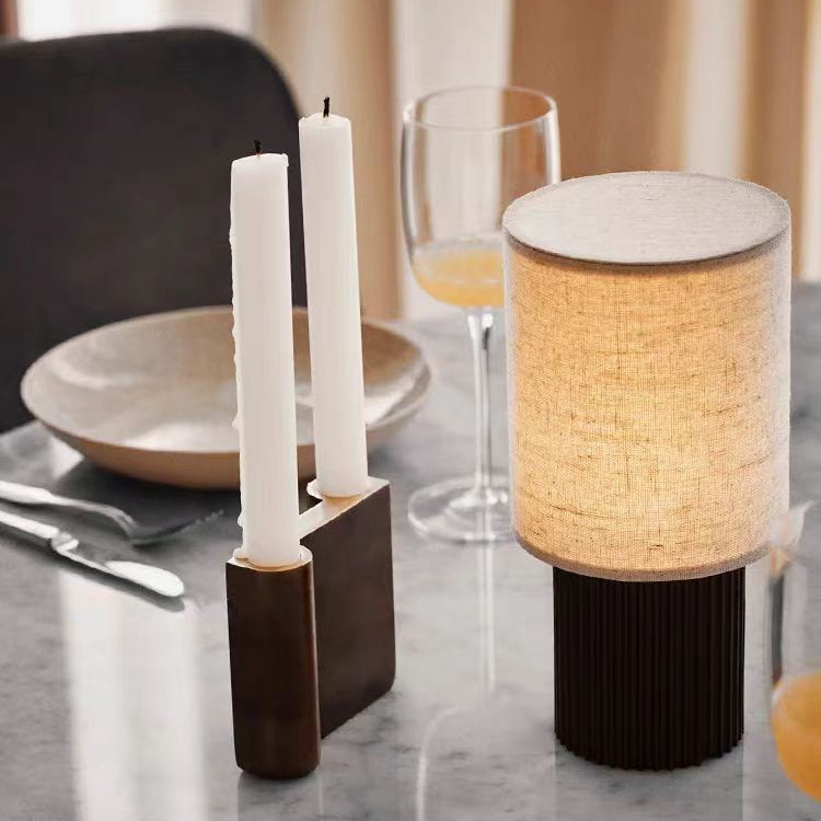 Portable Wireless Table Lamp Canvas Design