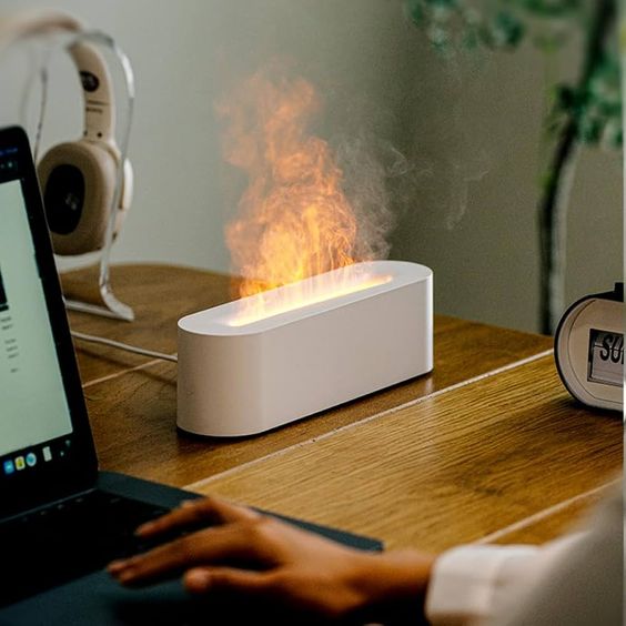 USB Aroma Diffuser – Compact Humidifier with LED Light