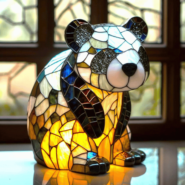 Handmade artistic table lamp