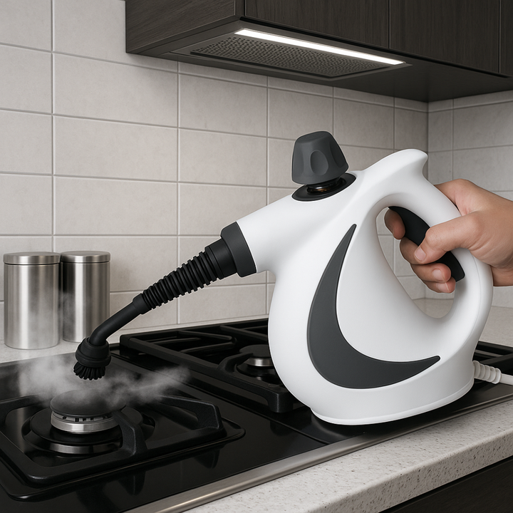 10-in-1 steam cleaner for versatile applications