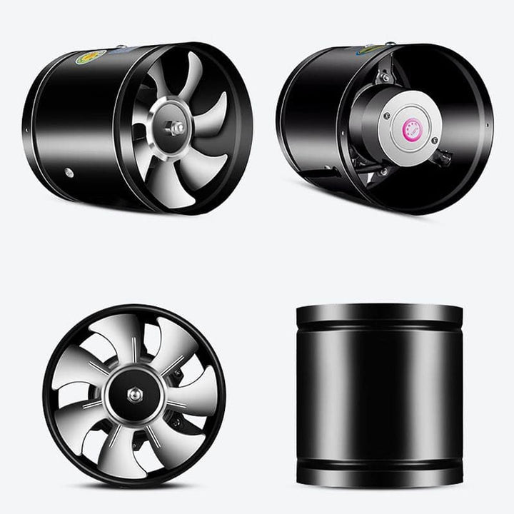 Quiet exhaust fan with strong suction power – ideal for kitchen &amp; bathroom