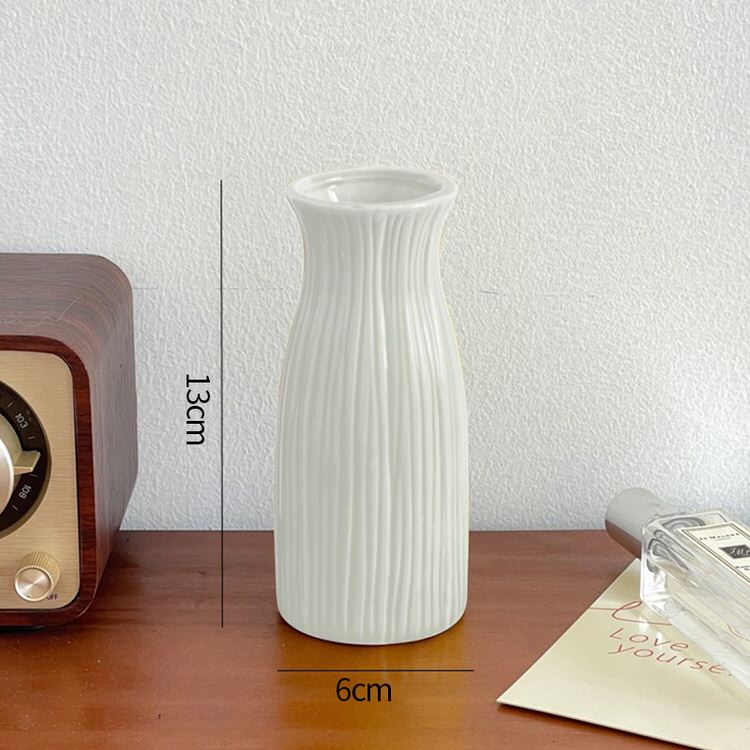 Keramik Blumenvase Minimalistisches Design