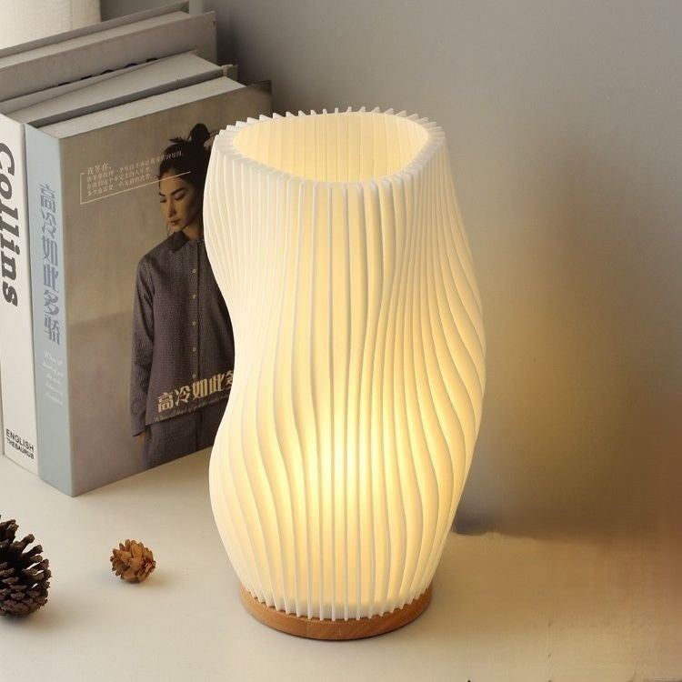 3D Wood Night Light Decorative Atmosphere Lamp