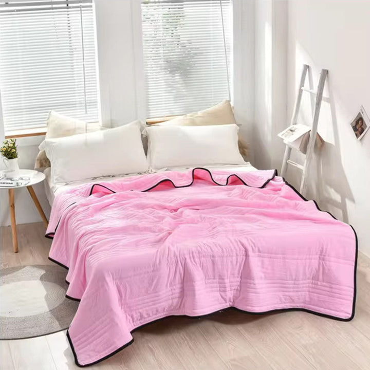Cooling summer blanket – Breathable blanket for refreshing nights