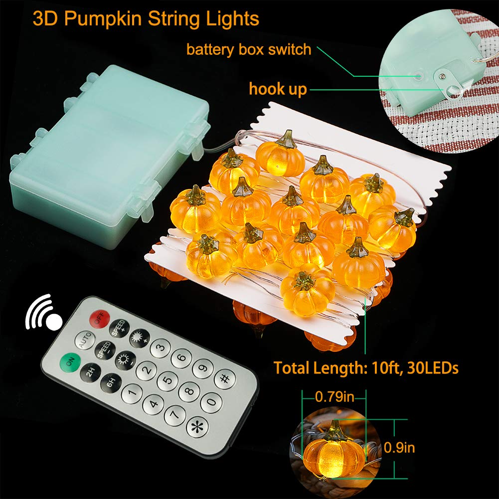 Halloween-Lichterkette zur Dekoration von Wänden und Möbeln