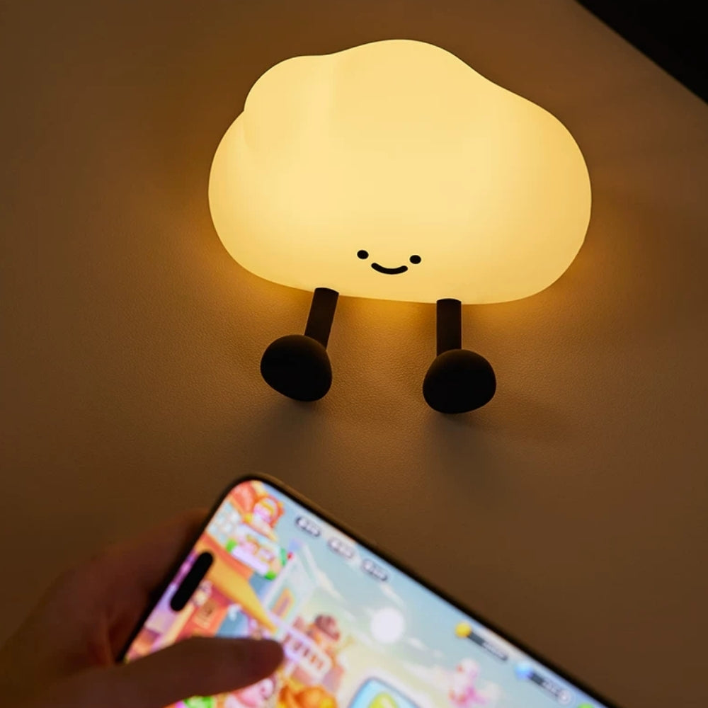 Wolkenförmige Lampe für eine beruhigende Atmosphäre