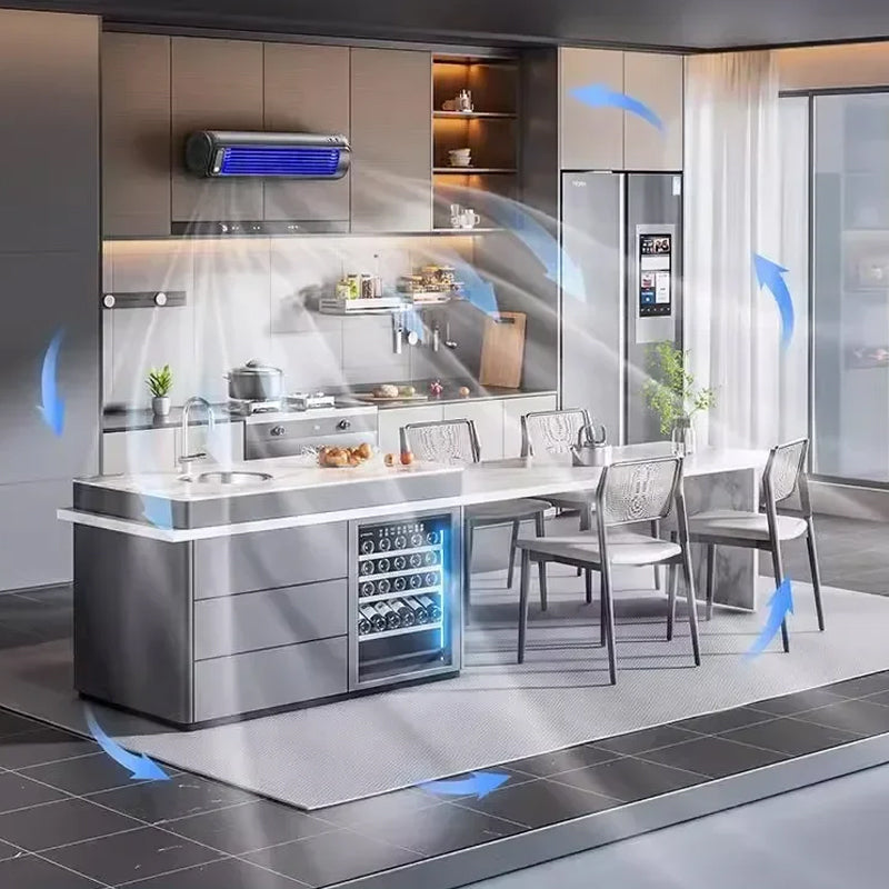 Kabellose Mini-Klimaanlage mit Wandmontage