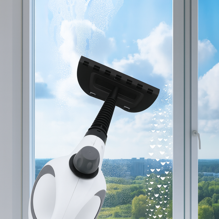 10-in-1 steam cleaner for versatile applications