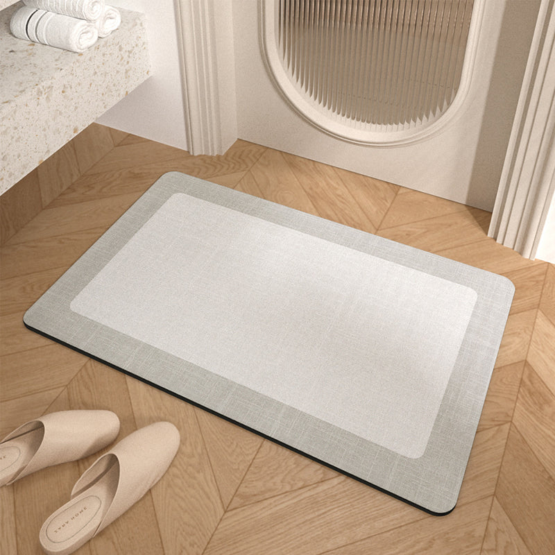 Minimalist Non-Slip Bathroom Mat – Super Absorbent &amp; Quick Drying