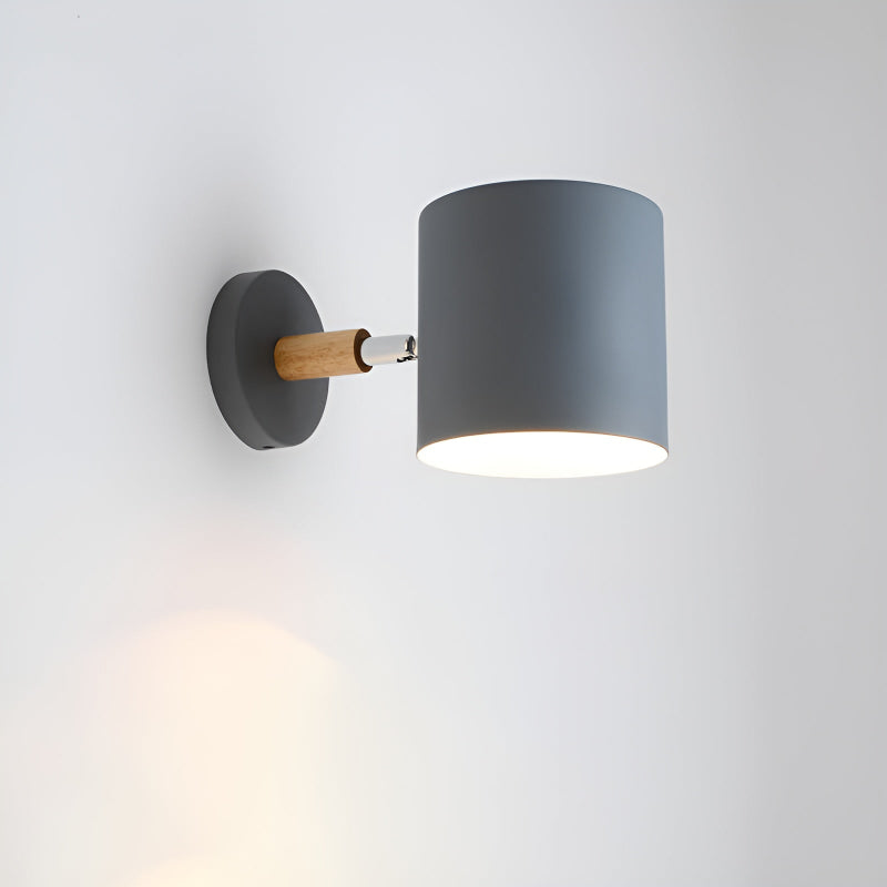 Nordic style pastel wall light - modern color accent