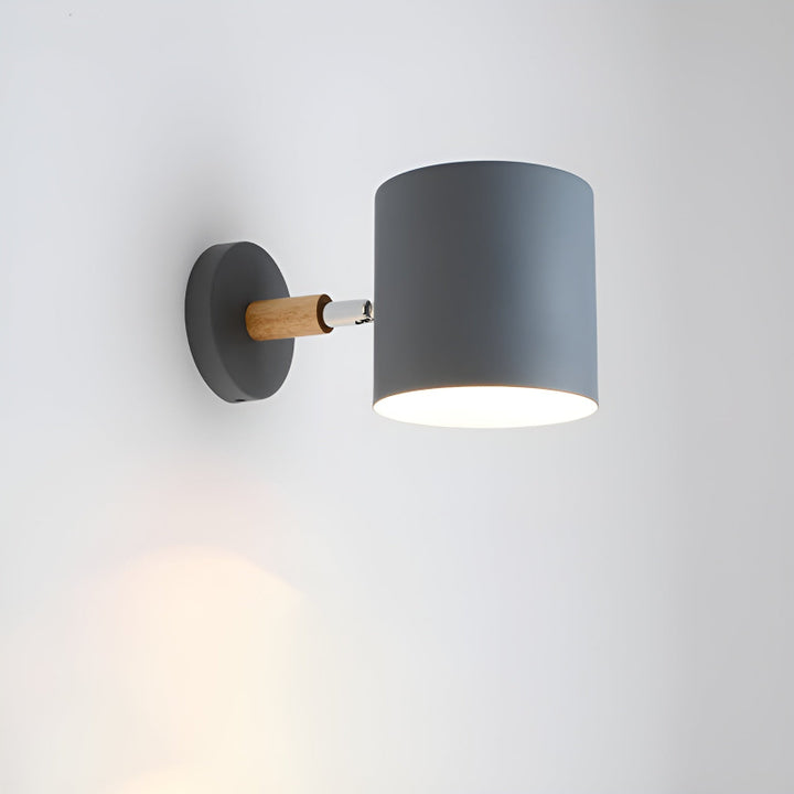 Nordic style pastel wall light - modern color accent