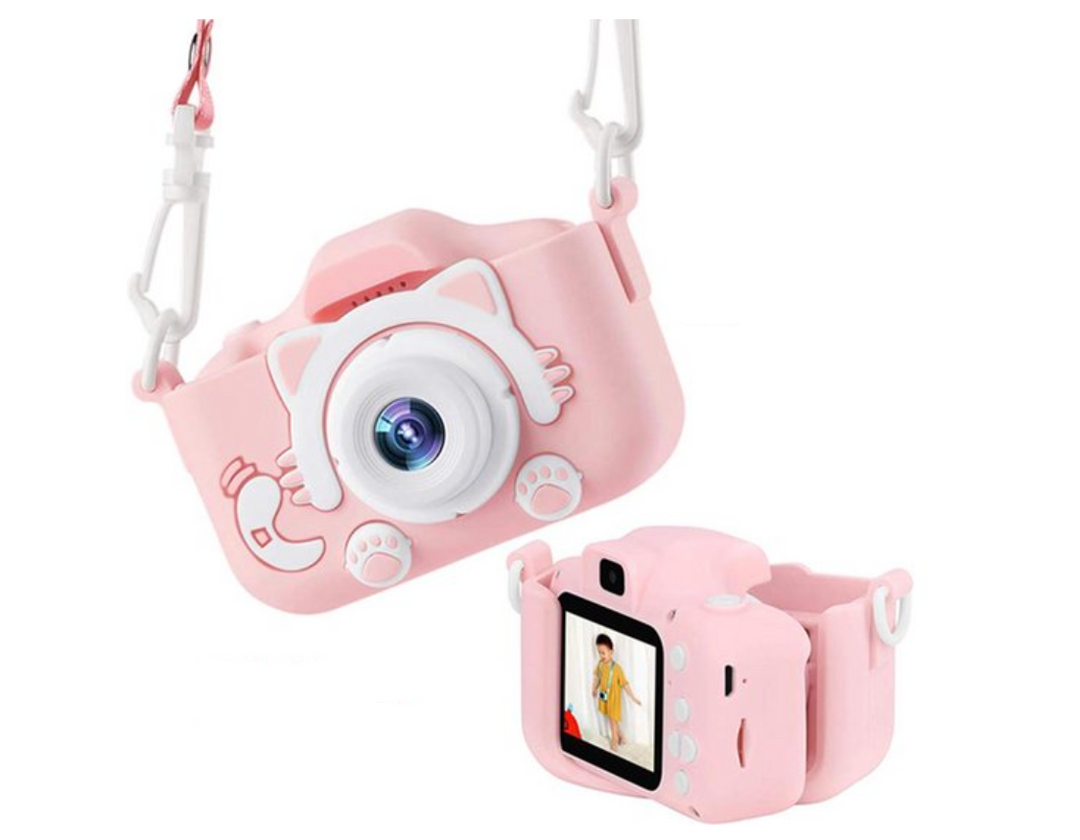 HappyPic Kids Camera with HD 1080p &amp; 20MP – Shockproof &amp; with Games