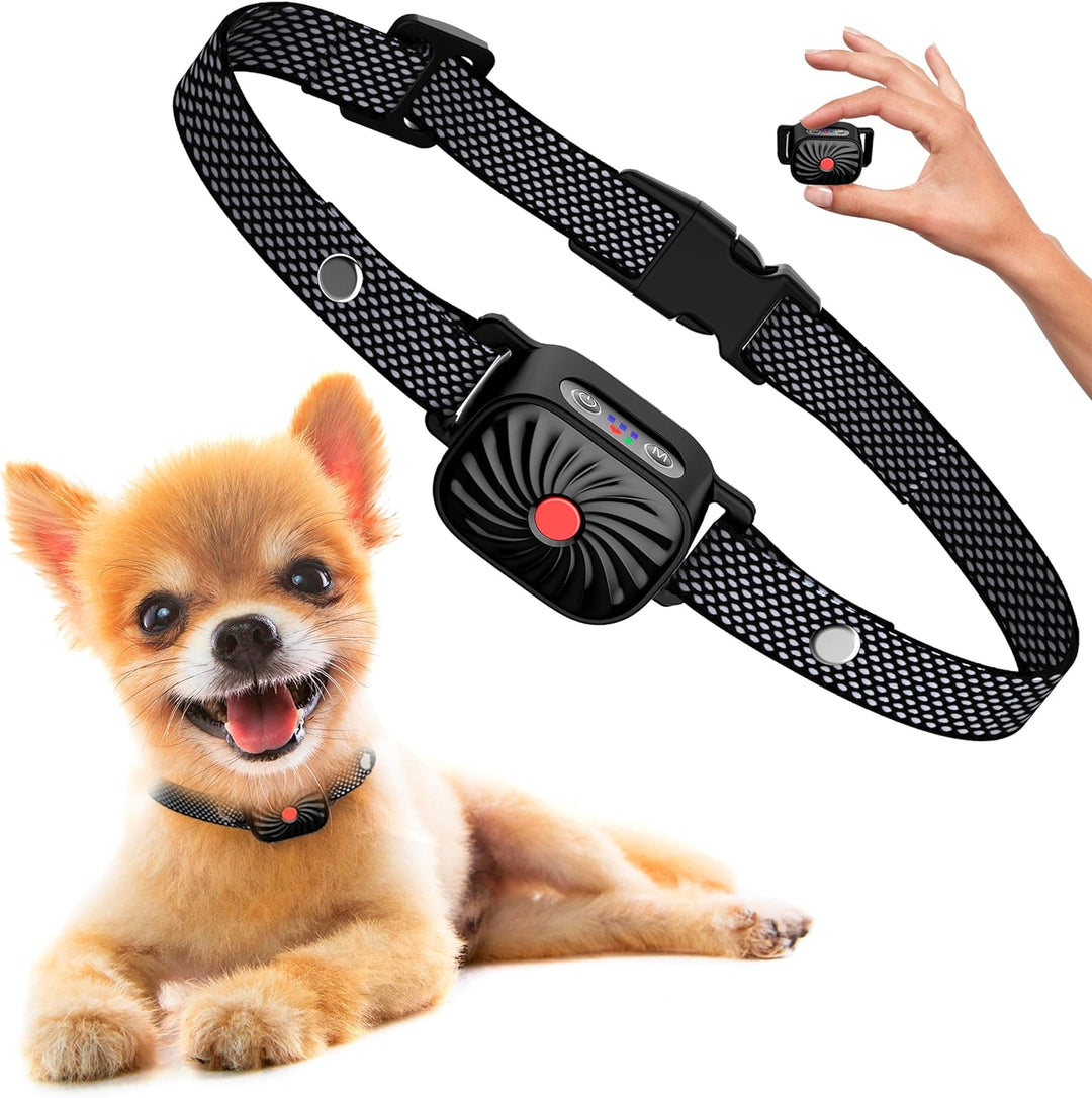 Anti-bark dog collar for gentle noise control