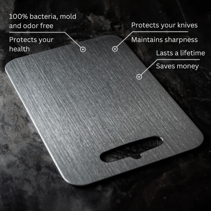 High-quality titanium cutting board - Hygienic and durable cutting