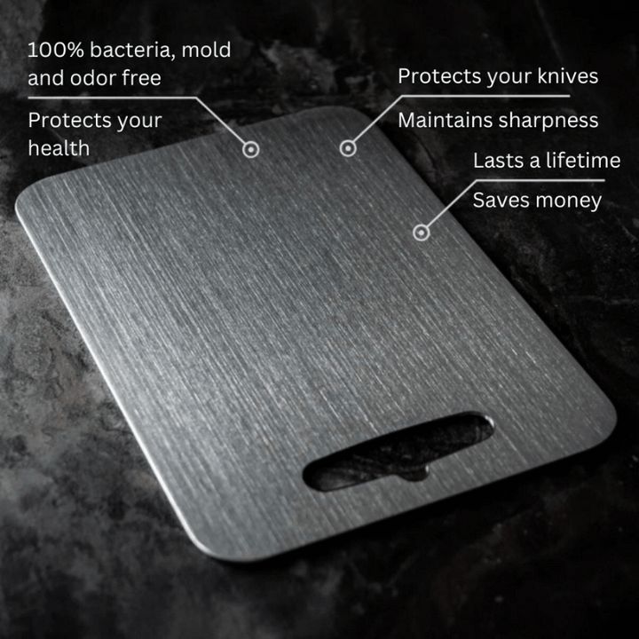 High-quality titanium cutting board - Hygienic and durable cutting