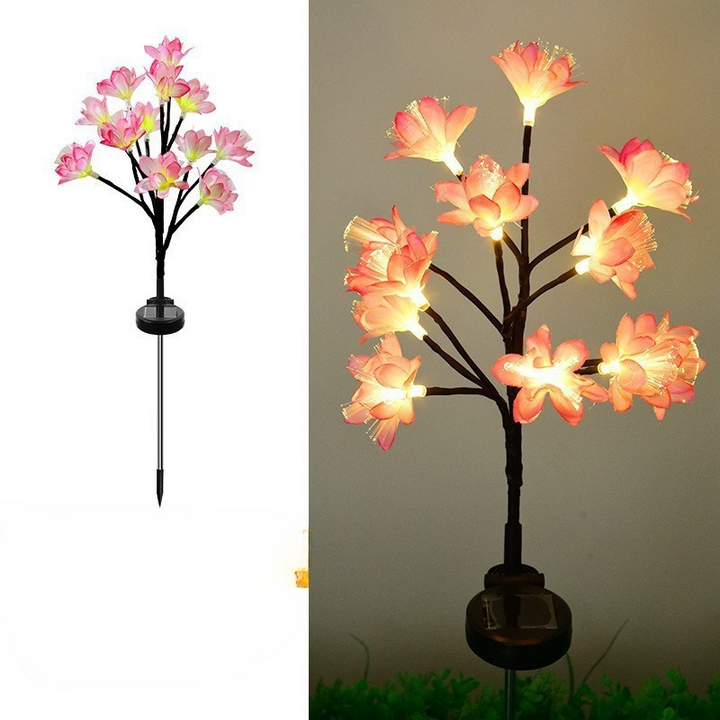 Dekorative solarbetriebene Gartenleuchten im Wildfenchel-Stil für stimmungsvolle Außenbereiche