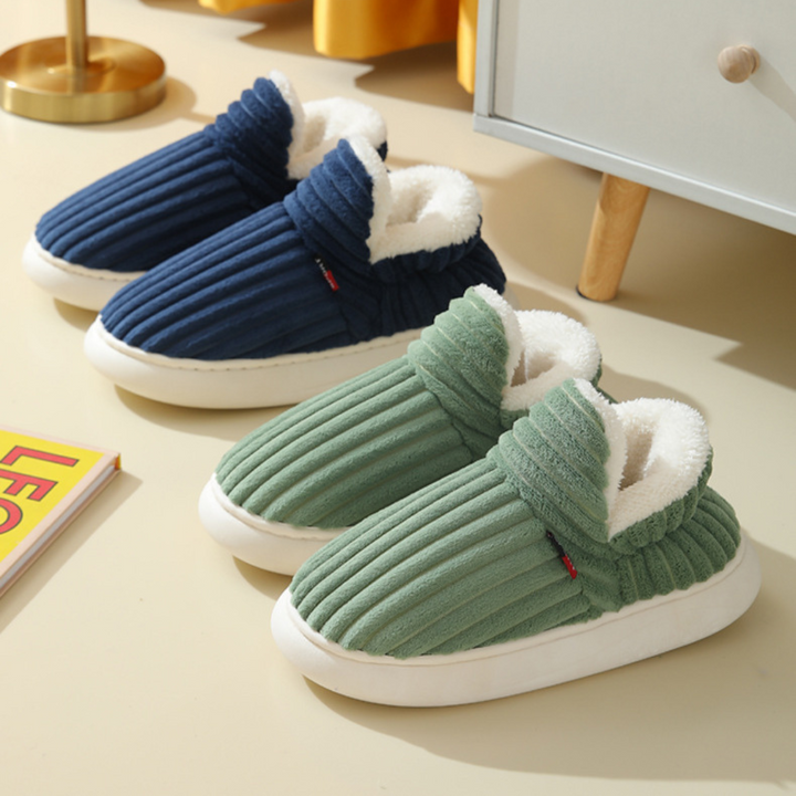 Women's Winter Slippers with Plush Lining 
