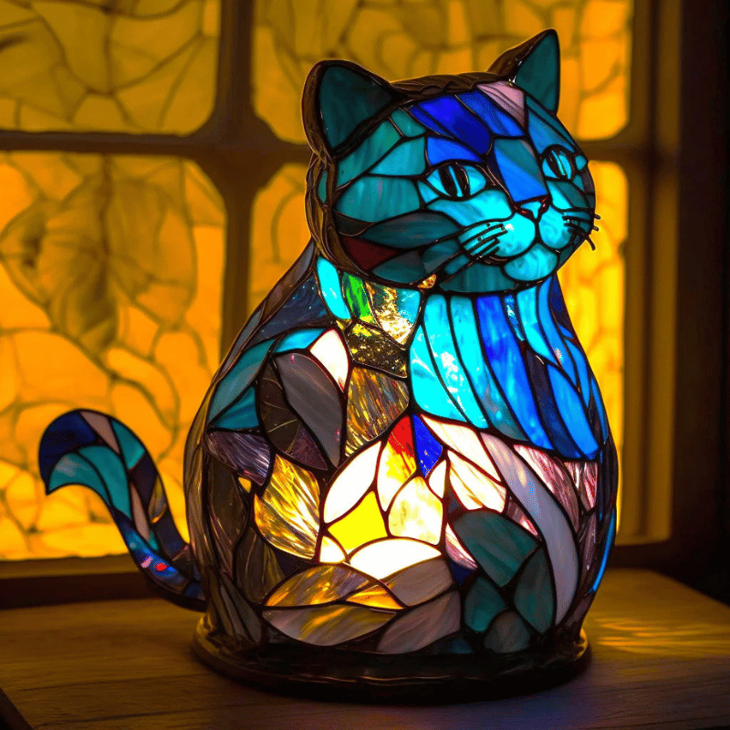 Handmade artistic table lamp