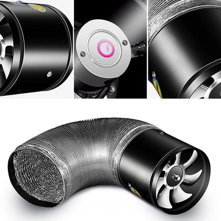 Quiet exhaust fan with strong suction power – ideal for kitchen &amp; bathroom